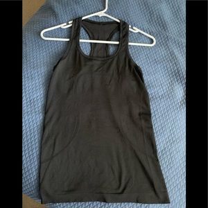 NWOT Lululemon Swiftly Tech Racerback black size 4